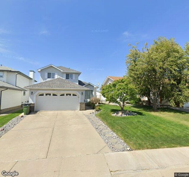 Street view of 15547 59A Street NW, Edmonton