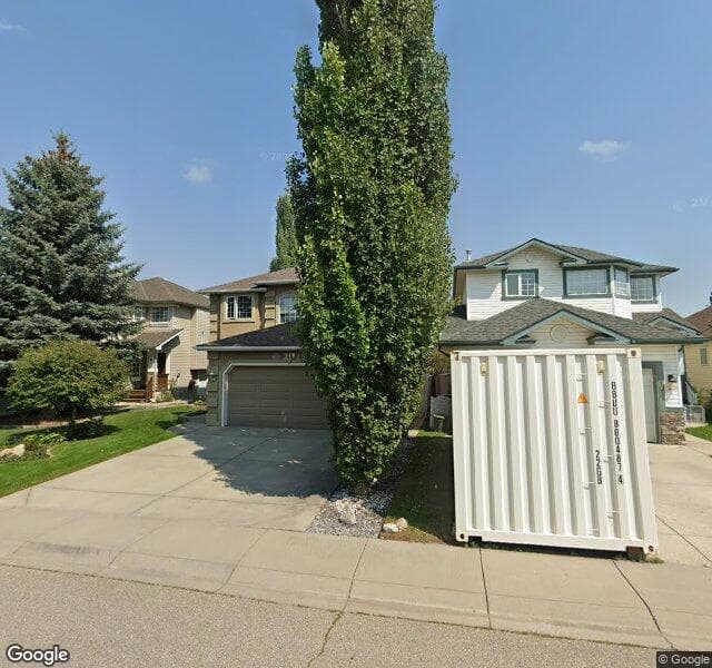 Street view of 110 Valley Glen Heights NW, Calgary
