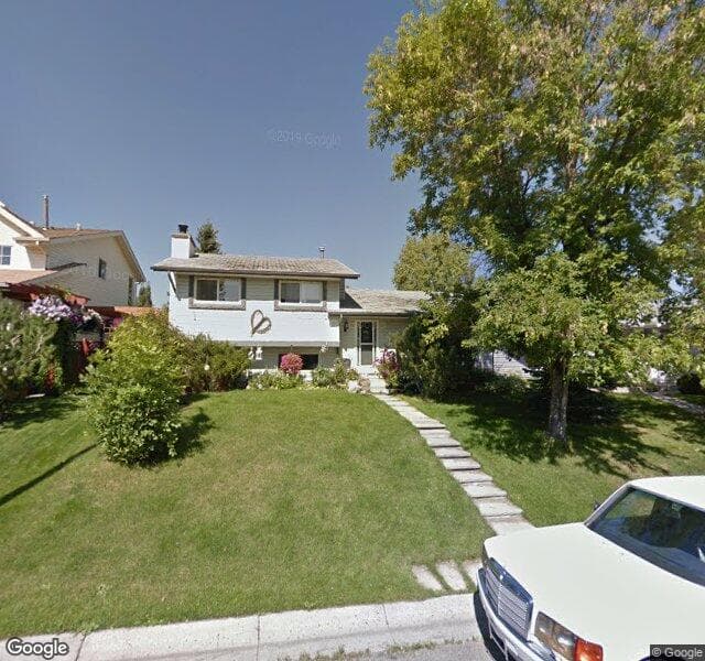 Street view of 88 Woodford Drive SW, Calgary
