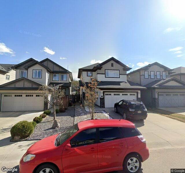 Street view of 7709 Getty Wynd NW, Edmonton