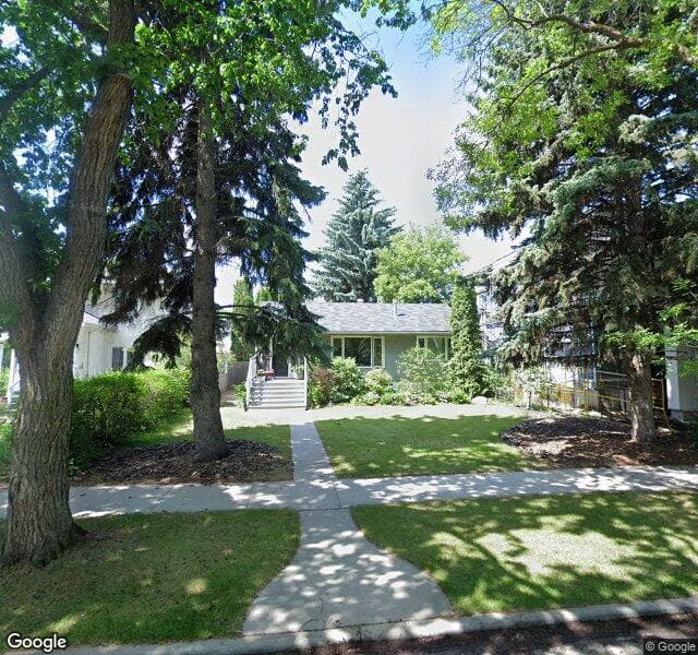 Street view of 10526 137 Street NW, Edmonton