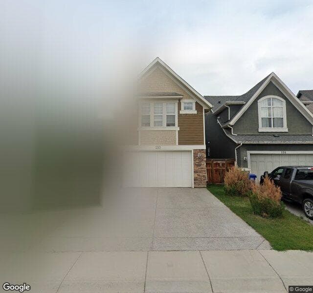 Street view of 110 Marquis Point SE, Calgary
