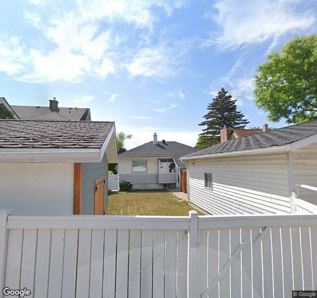 Street view of 1312 7A Street NW, Calgary