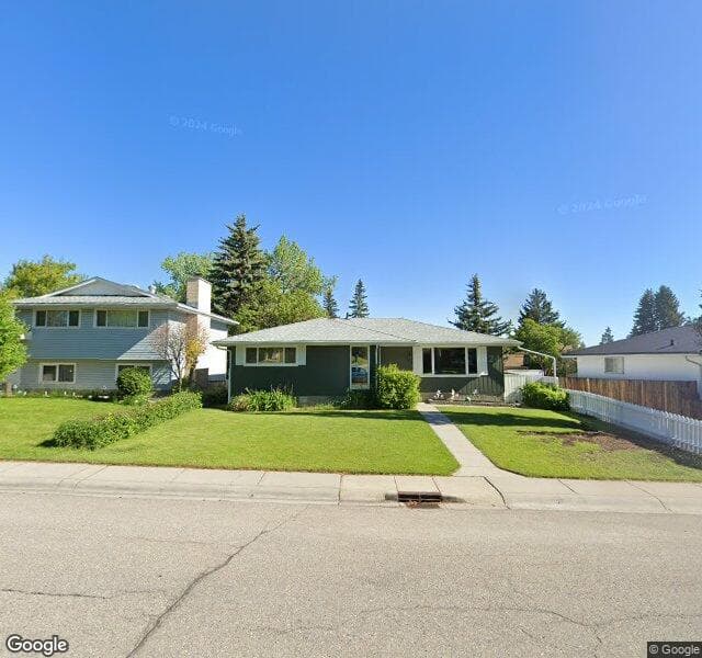 Street view of 1004 Cantabrian Drive SW, Calgary