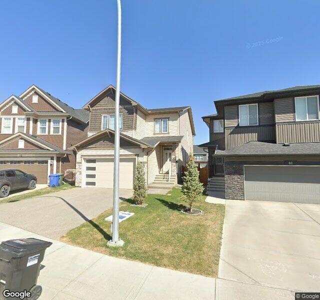 Street view of 76 Evansglen Park NW, Calgary