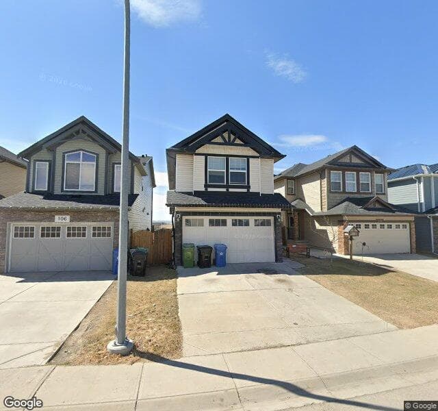 Street view of 110 Skyview Shores Crescent NE, Calgary