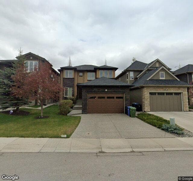 Street view of 523 Evergreen Circle SW, Calgary