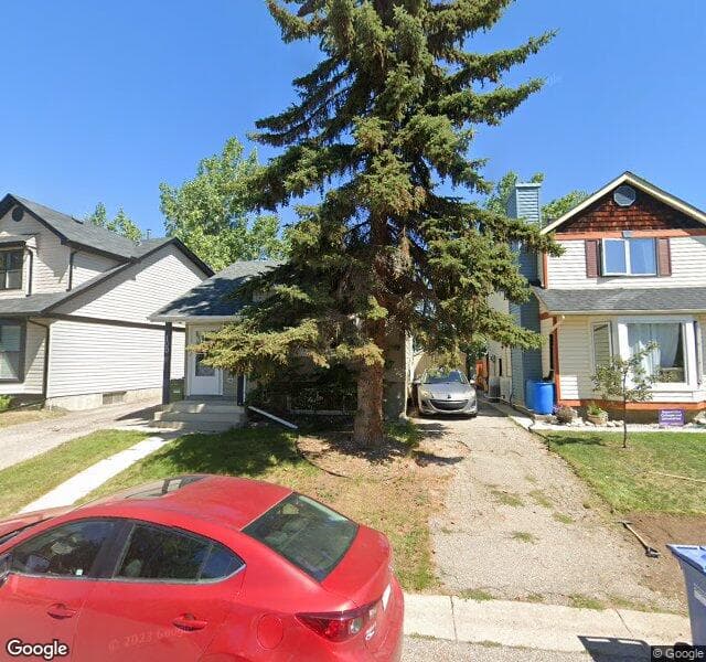 Street view of 100 Strandell Crescent SW, Calgary