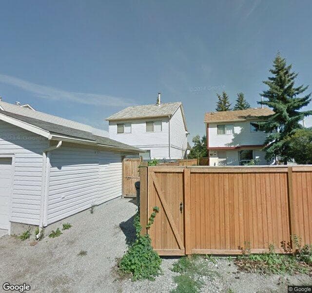 Street view of 81 Queen Anne Close SE, Calgary