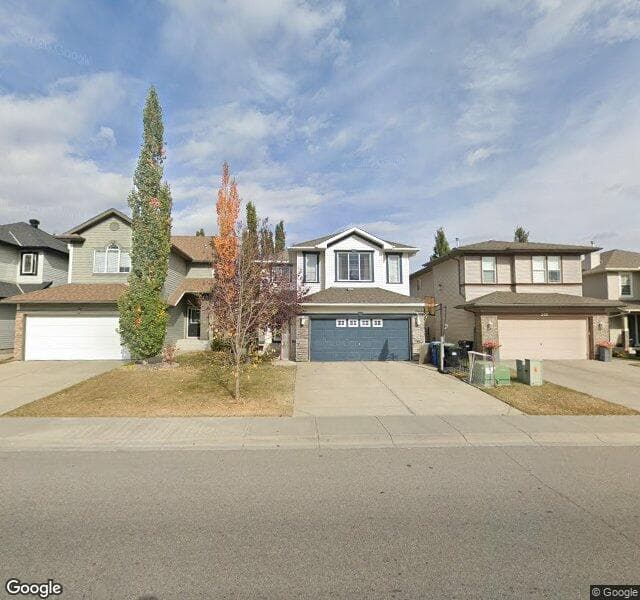 Street view of 212 Cougar Ridge Drive SW, Calgary