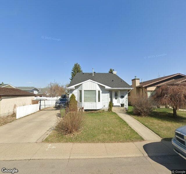 Street view of 7119 187A Street NW, Edmonton