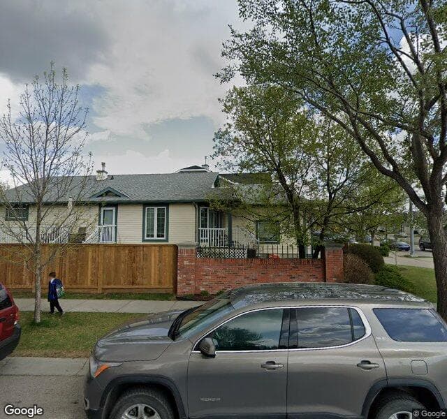 Street view of 653 Coventry Drive NE, Calgary