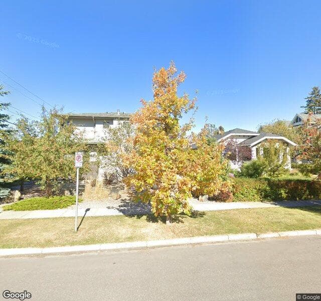 Street view of 1778 1 Avenue NW, Calgary