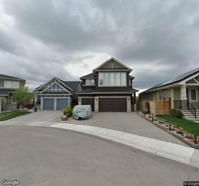 Street view of 39 Silverado Crest Place SW, Calgary