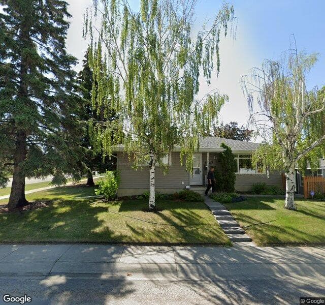 Street view of 1947 Matheson Drive NE, Calgary