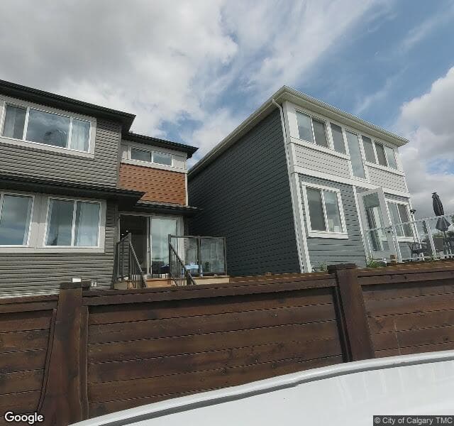 Street view of 212 Seton Villas SE, Calgary