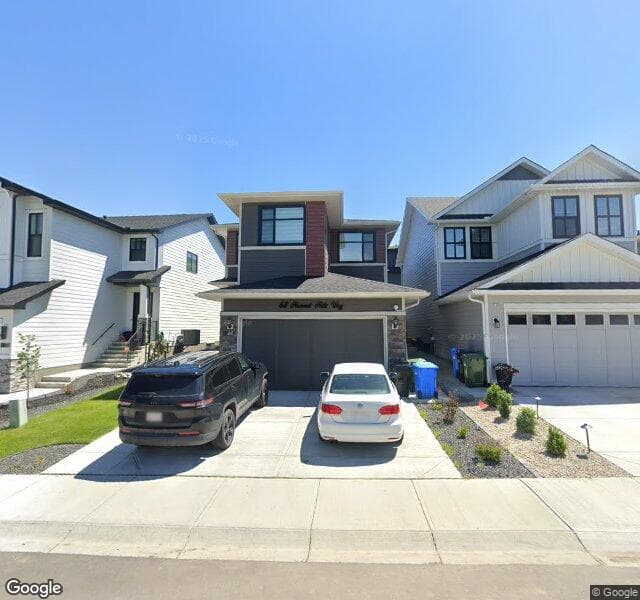 Street view of 68 Harvest Hills Way NE, Calgary