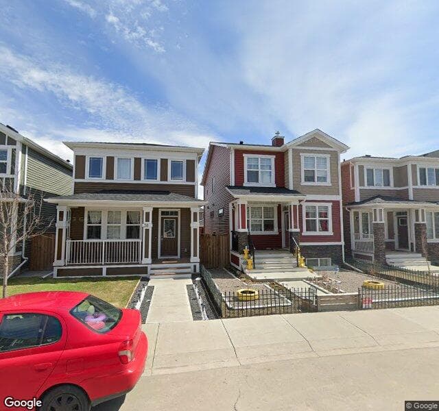 Street view of 26 Red Embers Lane NE, Calgary