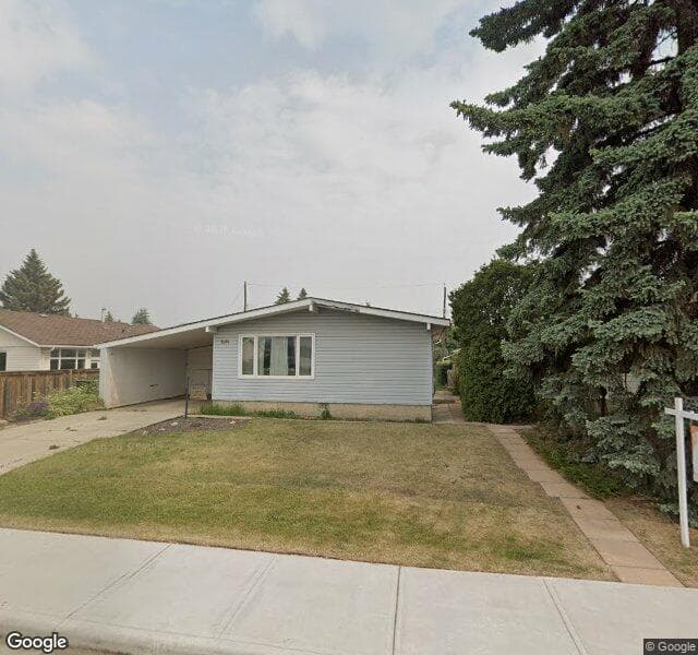 Street view of 5504 92A Avenue NW, Edmonton
