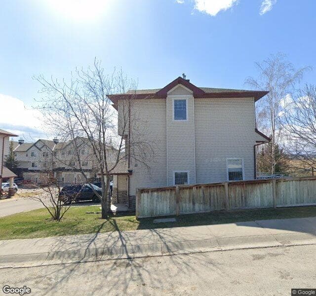 Street view of 195 Hidden Creek Cove NW, Calgary