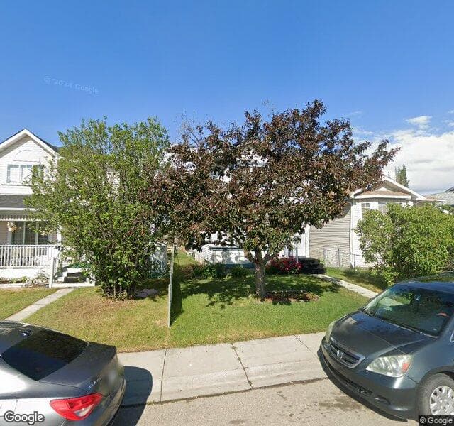 Street view of 76 Appleside Close SE, Calgary