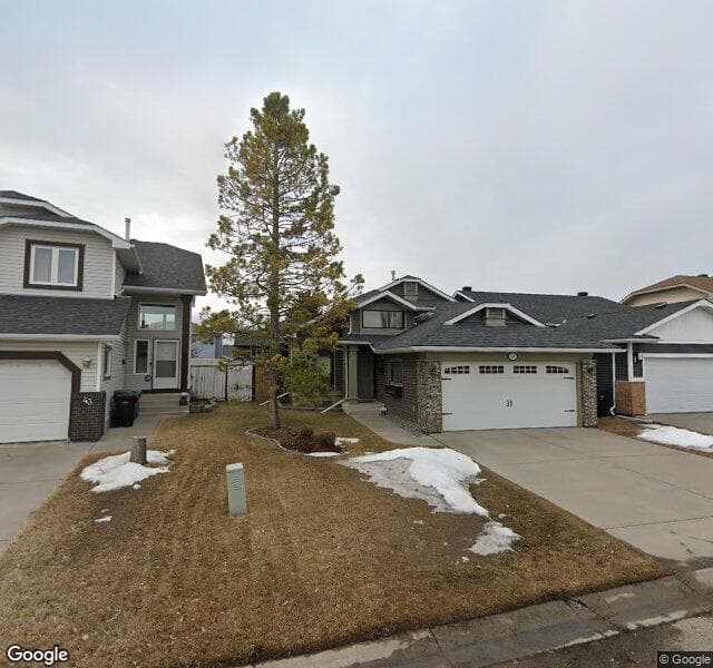 Street view of 39 Riverstone Close SE, Calgary