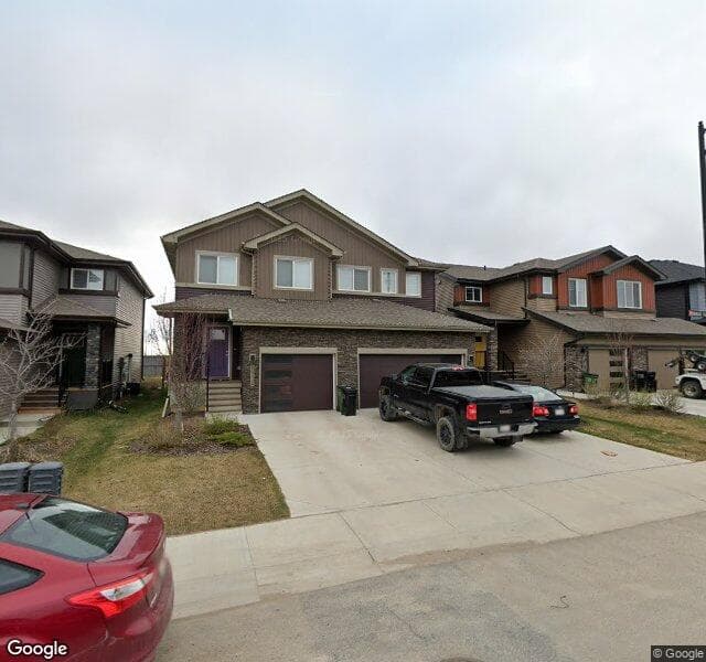 Street view of 7625 Koruluk Place SW, Edmonton