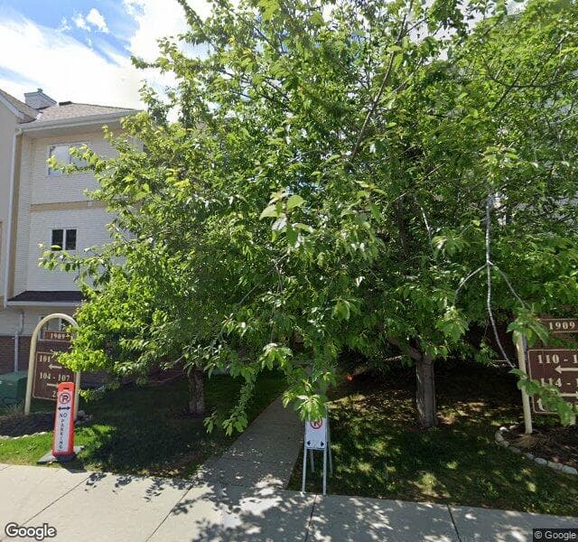 Street view of 112-1909 36 Avenue SW, Calgary