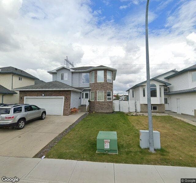 Street view of 7520 162 Avenue NW, Edmonton