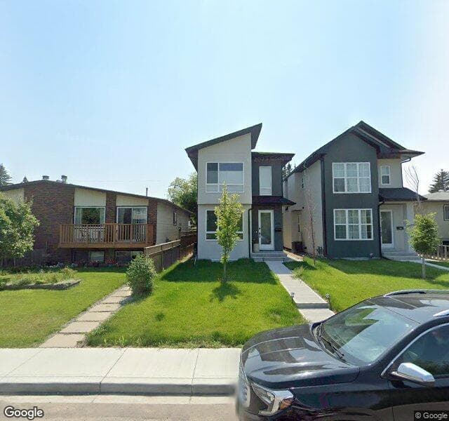 Street view of 8505 47 Avenue NW, Calgary