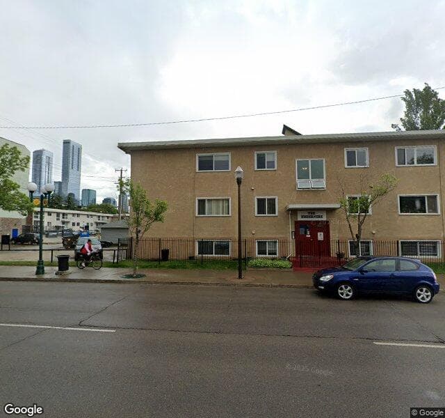 Street view of 5-10625 107 Avenue NW, Edmonton
