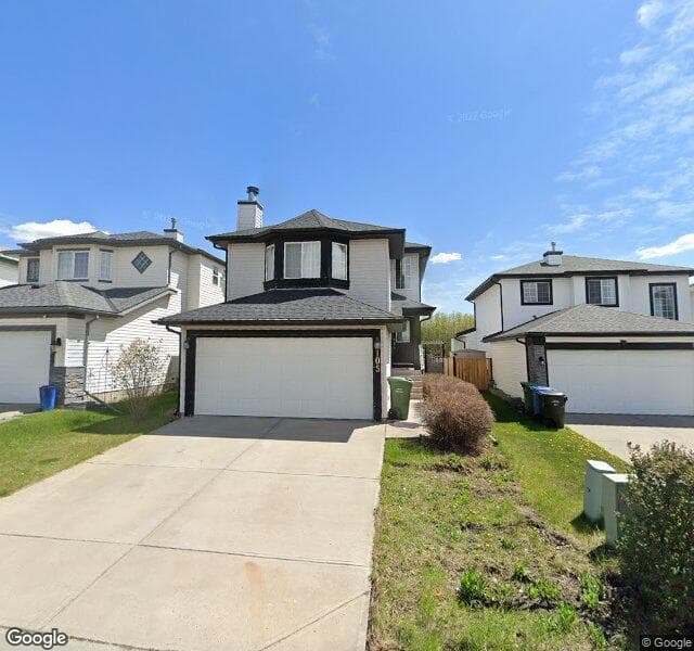 Street view of 105 Tuscarora Place NW, Calgary