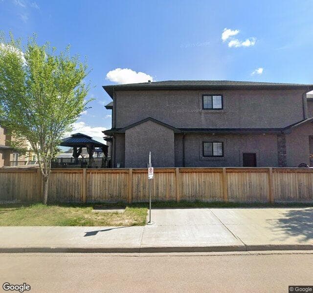Street view of 808 Albany Cove NW, Edmonton