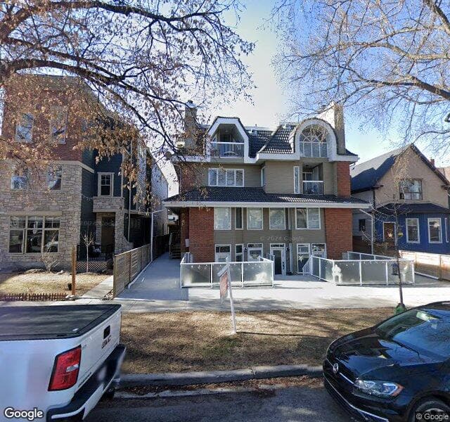 Street view of 105-1615 13 Avenue SW, Calgary