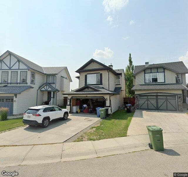 Street view of 86 New Brighton Circle SE, Calgary