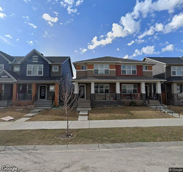 Street view of 663 Cornerstone Way NE, Calgary