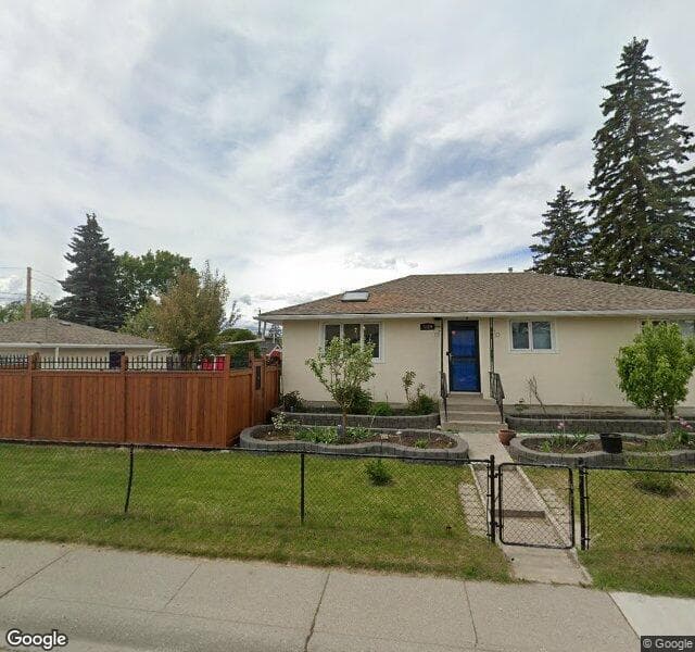 Street view of 5419 Valentine Crescent SE, Calgary