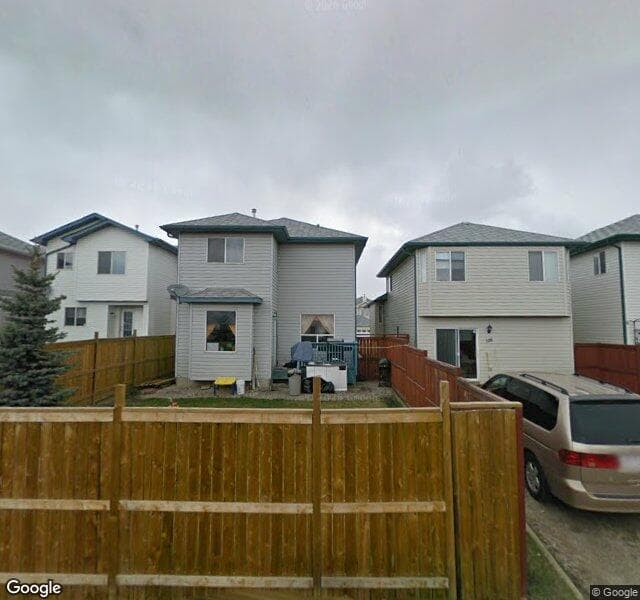 Street view of 124 San Fernando Crescent NE, Calgary