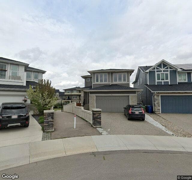 Street view of 90 Silverado Crest Place SW, Calgary
