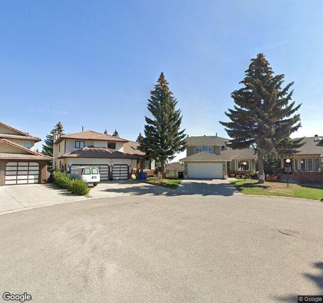 Street view of 123 Santana Place NW, Calgary
