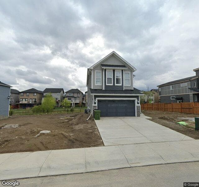 Street view of 243 Silver Spruce Grove SW, Calgary