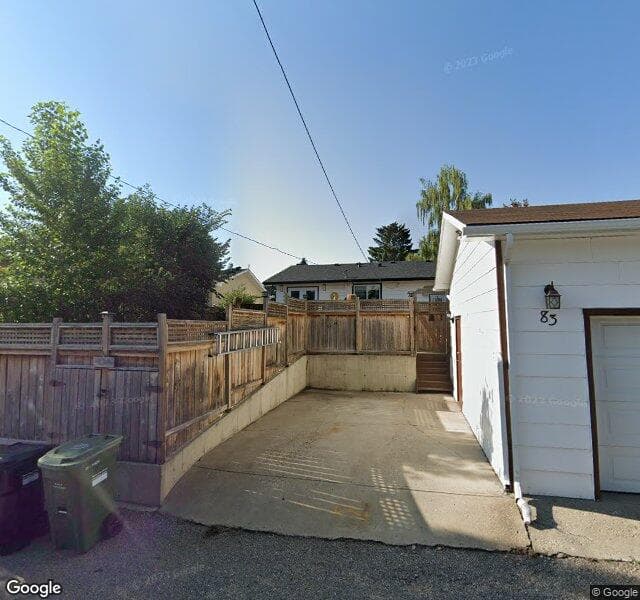 Street view of 83 Bralorne Crescent SW, Calgary