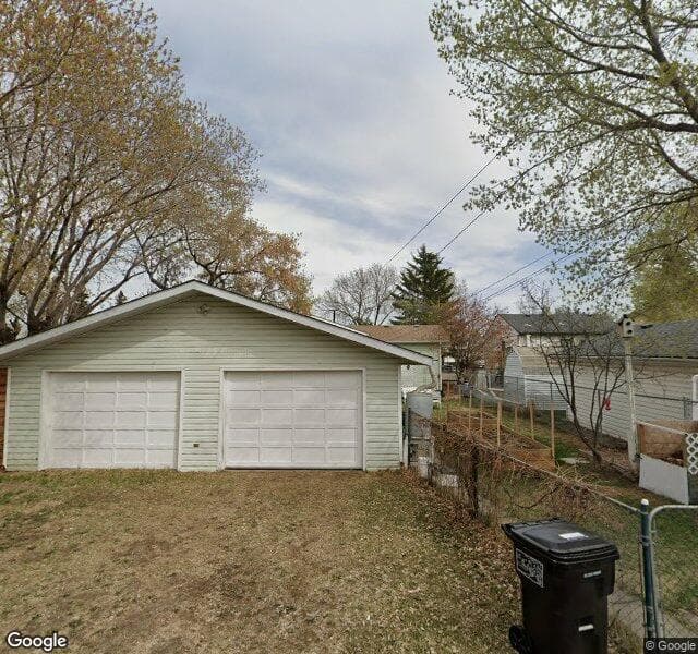 Street view of 9916 154 Street NW, Edmonton