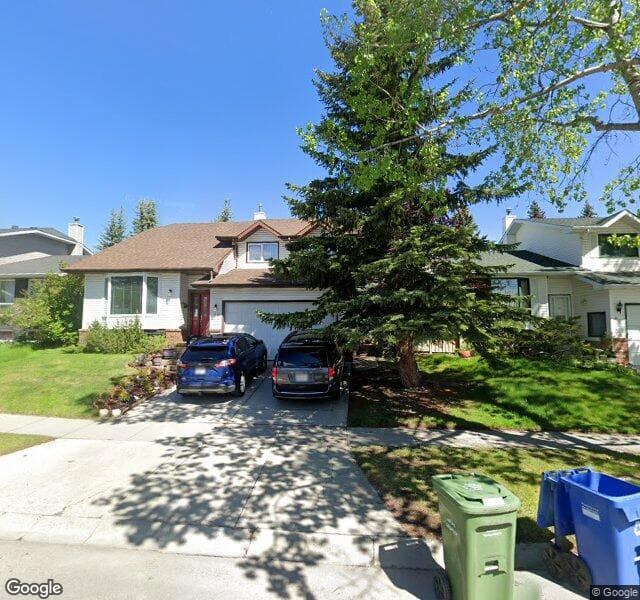 Street view of 56 Woodbine Boulevard SW, Calgary