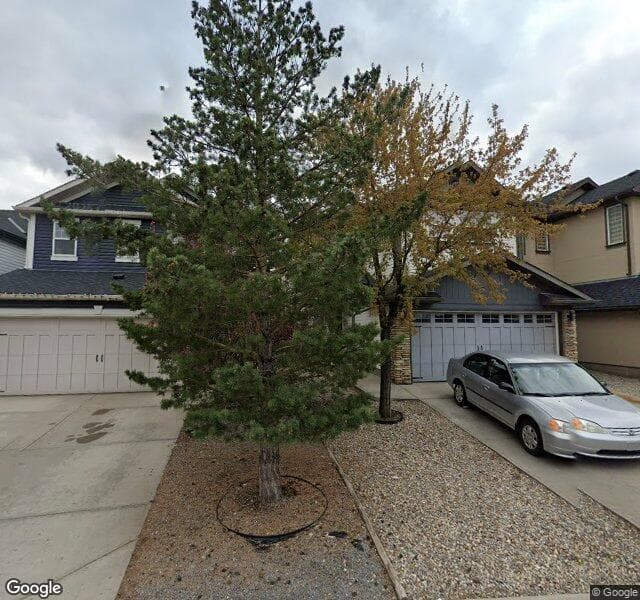 Street view of 77 Silverado Range View SW, Calgary
