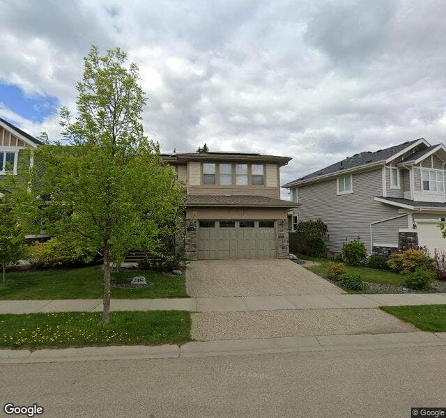 Street view of 2432 San Fortunato Street NW, Edmonton