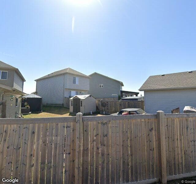Street view of 7953 Erasmus Crescent NW, Edmonton
