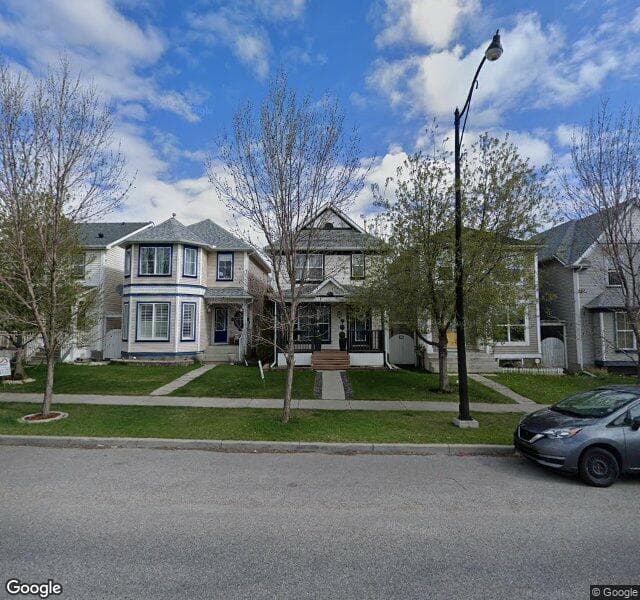 Street view of 240 Prestwick Avenue SE, Calgary
