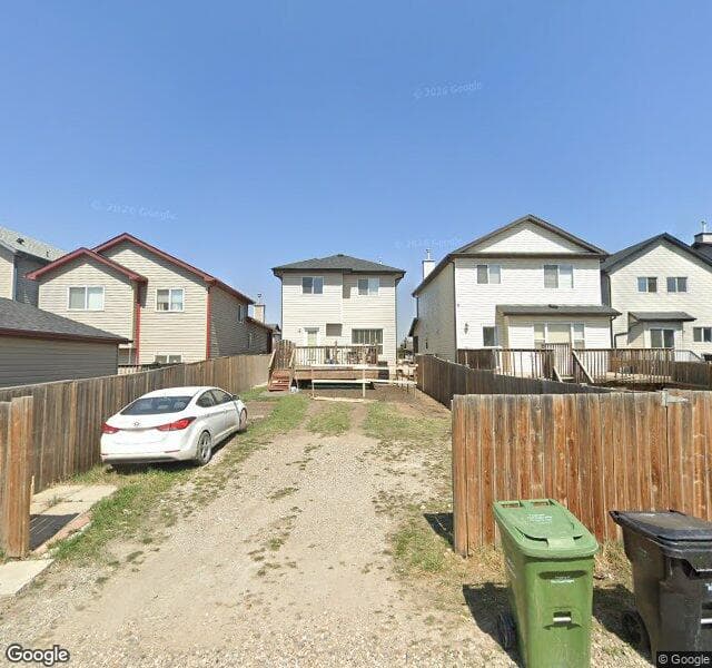 Street view of 87 Saddlecrest Way NE, Calgary