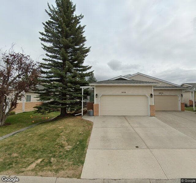 Street view of 1018 Shawnee Road SW, Calgary